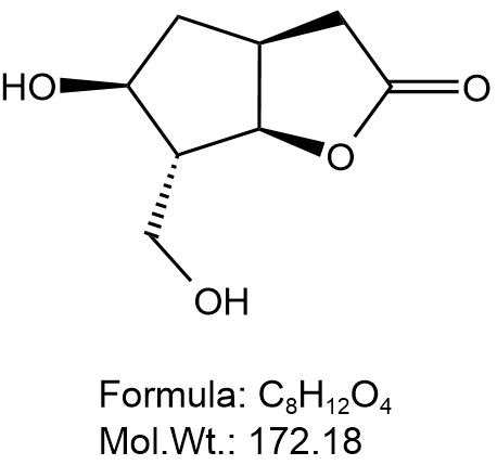 (+)-Corey lactone diol chemical structure