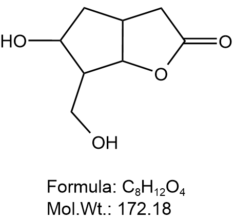 (+/-)Corey lactone diol chemical structure