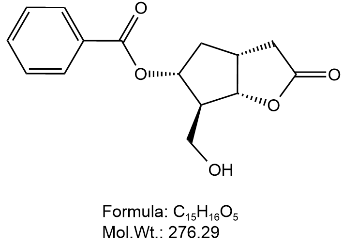 (-) Corey lactone benzoate chemical structure