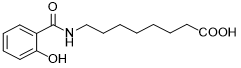 8-(Salicyloylamino)octanoicacid chemical structure