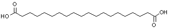 Icosanedioic acid chemical structure