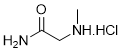 2-(Methylamino)acetamide hydrochloride chemical structure