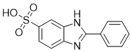 Ensulizole(PBSA) 2-Phenylbenzimidazole-5-sulfonic acid chemical structure