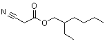 2-Ethylhexyl cyanoacetate chemical structure
