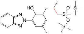 Drometrizole trisiloxane chemical structure